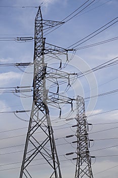 High voltage electric towers