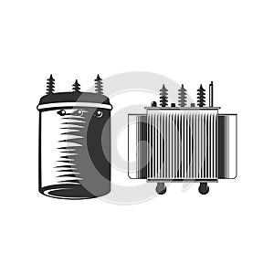 High Voltage Electric Transformer, Box Square and Cylinder Shape