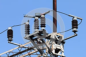 High-voltage electrical insulator photo