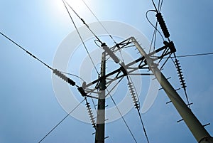 High Voltage Electricity Mast