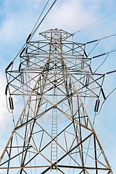 High Voltage of Electricity Power Transmission Line Tower for Distribution to Substation, Structure Steel of Energy Power