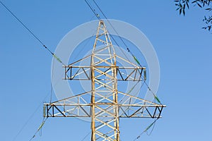 High voltage line tower