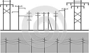 High Voltage Post photo
