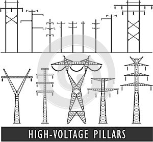 High Voltage Post photo