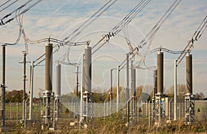 High voltage power connection