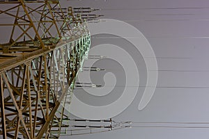 High voltage power line