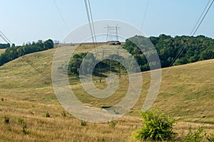 High voltage power line