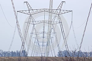 High voltage power line