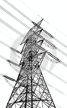High Voltage Power Mast