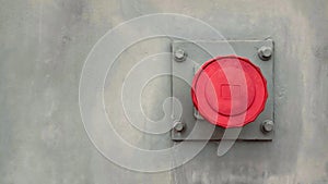 Electrical safety switch box on isolate background.main electrical switching control.