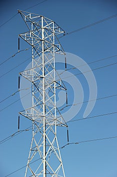 High Voltage Power Pole