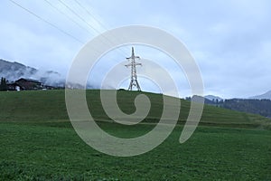 High Voltage Power Post Electric Poles