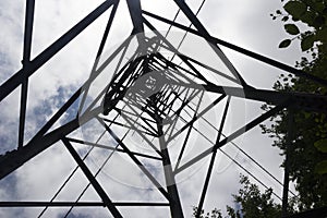 High voltage pylon
