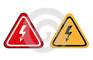 High Voltage sign design vector illustration