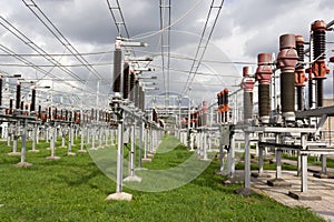 High voltage substation