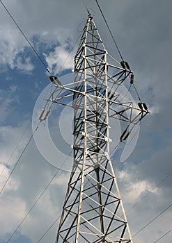 High-voltage tower