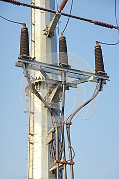 High voltage tower