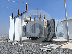 High voltage transformer photo