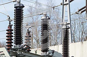 High voltage transformer station