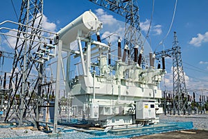 High voltage transformer photo