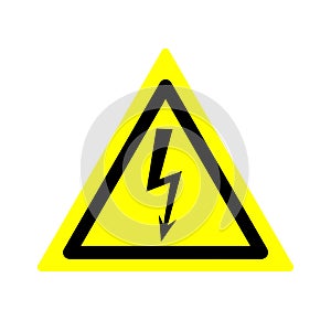 High voltage vector warning