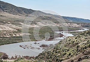 High water level, Truckee River