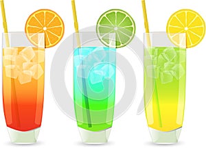 Highball cocktail set