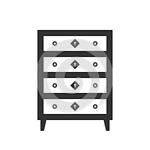 Highboy flat . It is executed in the old and modern style.