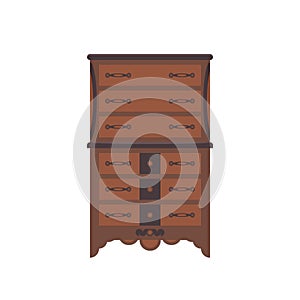 Highboy flat . It is executed in the old and modern style.