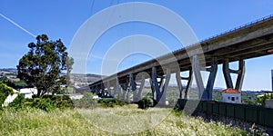 Higheay Bridge in Pinheiro de Loures, Portugal photo
