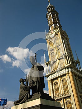 Highest church tower in Poland