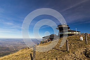 Highest hill of Czech republic - Snezka photo