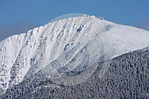 the highest mountain of Czech republic