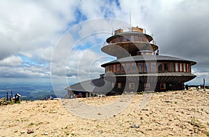 The highest mountain of the Czech republic