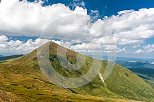 The highest peak of the Ukrainian Carpathians - Goverla