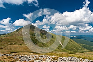 The highest peak of the Ukrainian Carpathians - Goverla