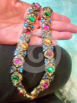 Highest Quality, Elegent & Sofisticated,  multicolored Gemstone Vintage Trinkets photo