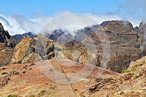 The highest top of island Madiera - Piko Rujvu