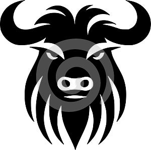 Highland cow - high quality vector logo - vector illustration ideal for t-shirt graphic