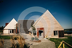 highland village museum in cape breton, nova scotia - oct, 2022