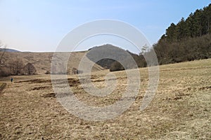 Highlands landscape near Myjava