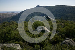 The highlands of the Sierra da Estrella, Portugal. photo
