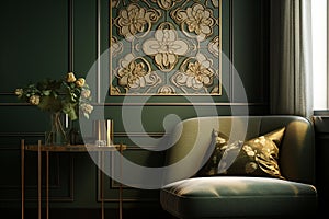 Highlight the versatility of clover motifs in. Generative ai