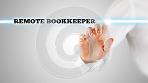 Highlighted Words Reading Remote Bookkeeper photo