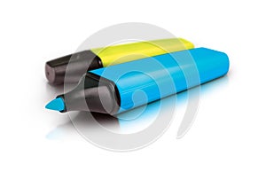 Highlighter markers photo