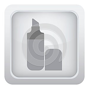 highlighter. Vector illustration decorative design