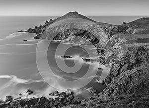 Highlights over Rocks, The Rumps, Pentire Point, Cornwall