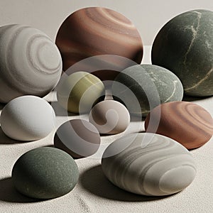 Highlights their smooth texture and enhances the subtle color