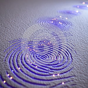 Skin-like Polymer Texture with Embedded Molecular Structures and Organic Geometry 05