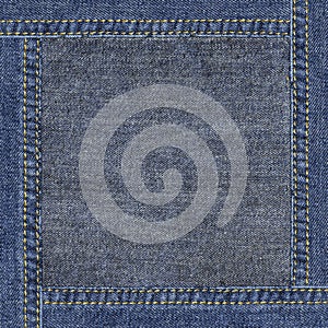 Highly detailed grunge worn denim texture